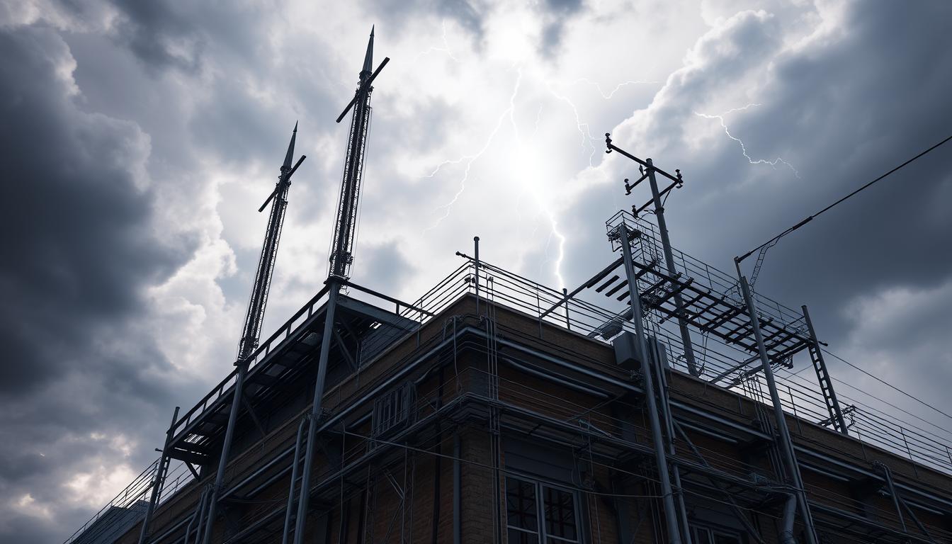 keamanan petir bangunan