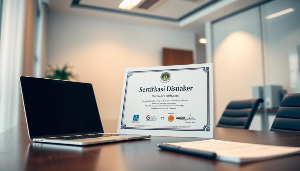 sertifikasi disnaker